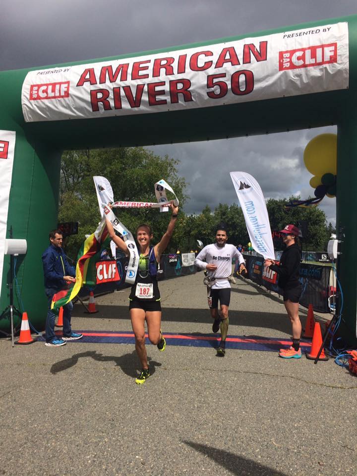 Emily wins the 2018 American River 50 ! Gauge 20 — Running Strong